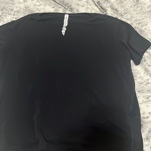 Black lululemon size 4 t-shirt